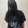 Medium Knotless Braids