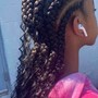 Feed in braids