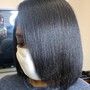 Silk Press, Protein Treatment and Cut