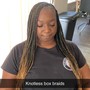 Med Knotless box braids