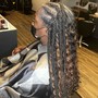 Mens Single Braids/Twist