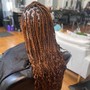 Small Knotless Box Braids