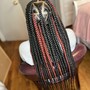 Large Braids knotless braids