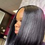 Sleek Ponytail-Relaxed Hair Only