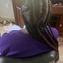 Feed in braids