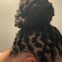 Invisible loc Twist (added hair provided)