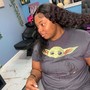 Lace closure Wig