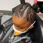 Kid's box braids (hair added)