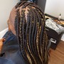 Micro-locs (short hair)