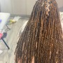 Crochet wrap faux locs