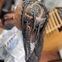 Touch up knotless or box braids