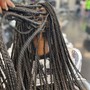 Small Bohemian knotless braids