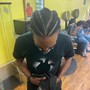 Double Strand Twist w/ Cornrows