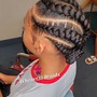 Lemonade braids medium