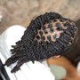 Individual braids/Two strand twist (3"-5" length)