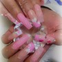 Acrylic nails cutdown