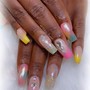 Nail Art (only, enhancement nails or gel mani not included)