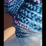 Tribal Braids with hair