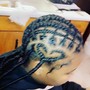 Tribal Braids with hair