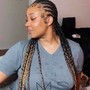 Feed in braids