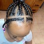 Tribal Braids with hair