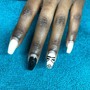 Acrylic Nails Short (Freestyle)