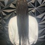 Medium Goddess knotless Bob braids