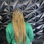 Small knotless braids