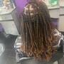 Small knotless braids