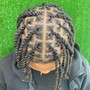 Two Strand Twist Loc Style