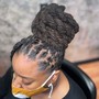 Loc Maintenance (LOC LENGTH MID BACK)