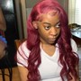 Closure wig install