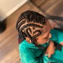 Kids Large Knotless/Box Braids (age 9 and under)