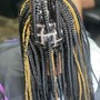 Medium Knotless  Braids