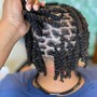 Loc Re-twist W| Style  ( Mid-Back ) Barrel / simple style