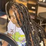 Kid box braids