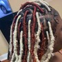 Distressed locs