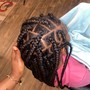 Braid Bar knotless Style