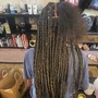 At home Individual Braids