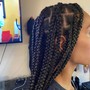 At home Individual Braids