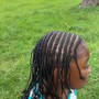 Braids on natural hair under 6