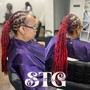 The BRAIDLESS(shampoo & style only)