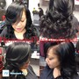 Blowout for braids or extensions