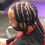 TWO STRAND TWIST(Senegalese twists) no hair added