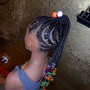 2 Feed In Braids