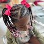 Kid's Braided ponytail