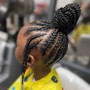 Kid's Braided ponytail