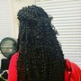 Large Knotless  Braids