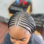 Designed Feed-In Cornrows