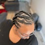 Straight Back Cornrow